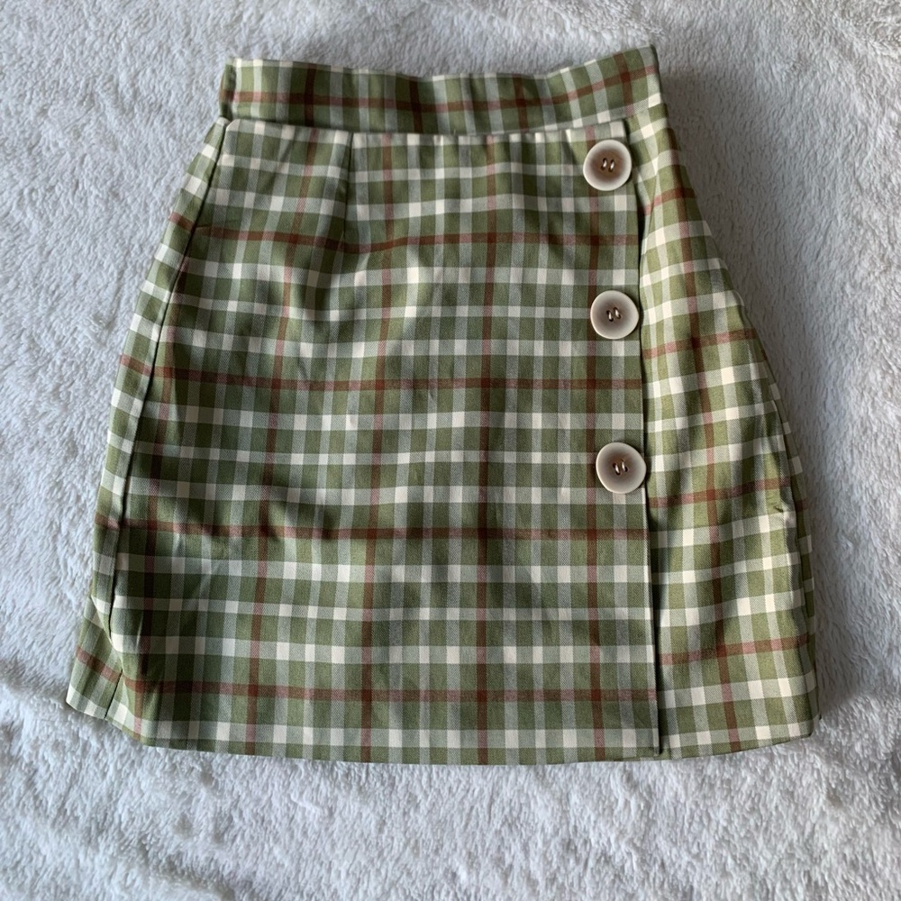 Princess Polly plaid miniskirt